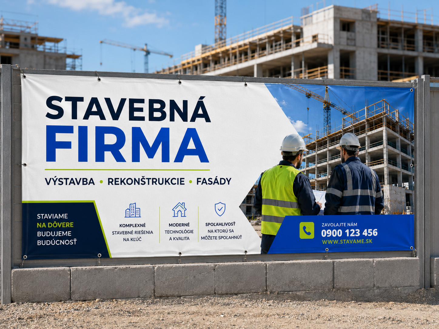 tlač reklamného bannera