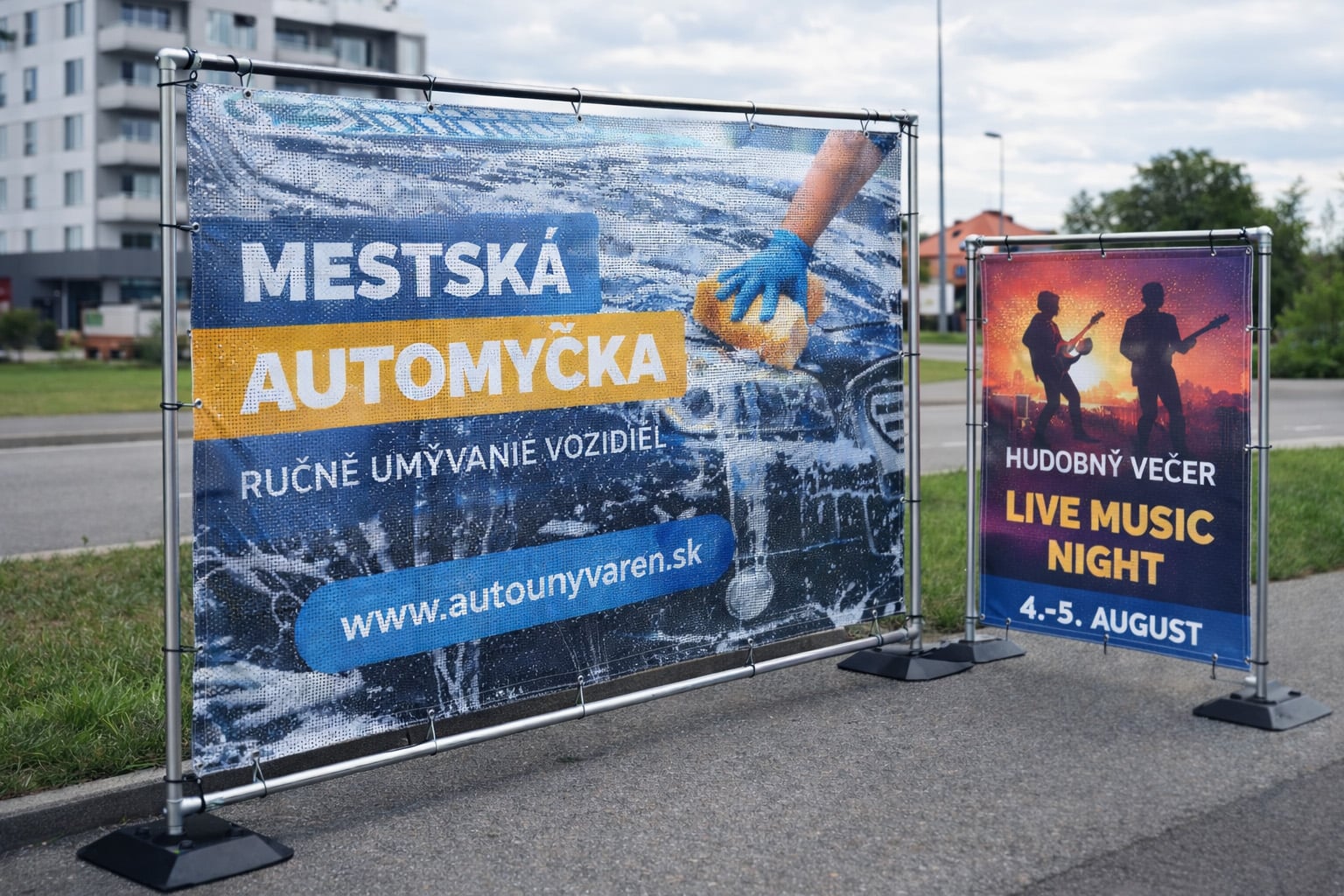 reklamný banner MESH